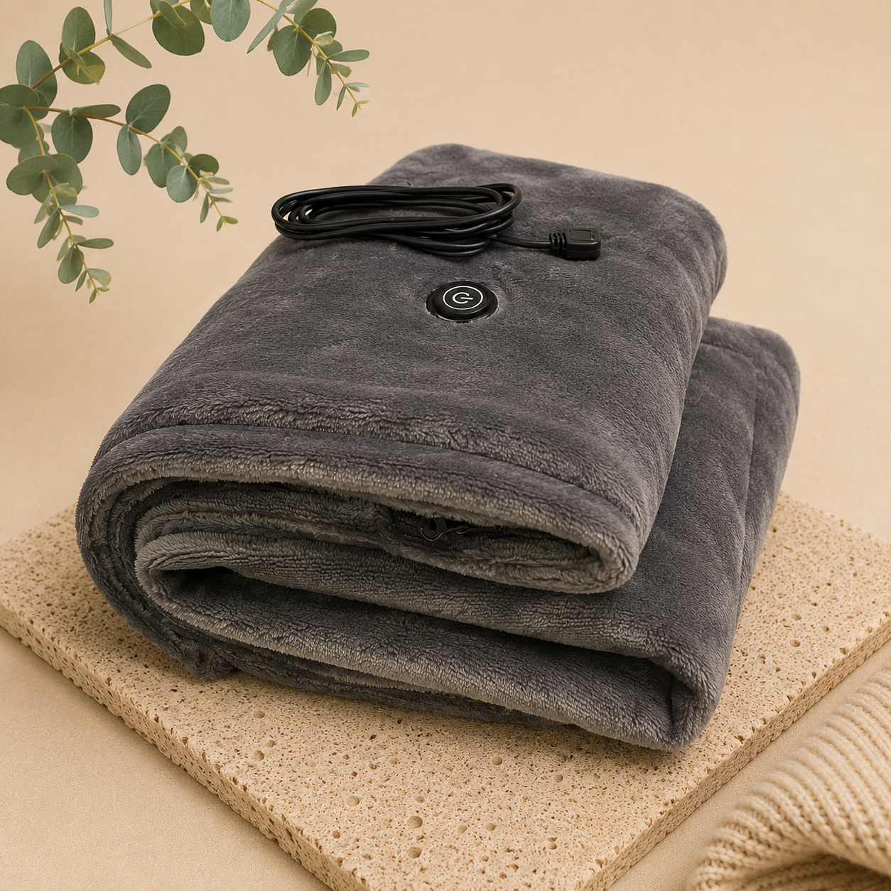 Luxury Heated Shoulder Wrap ~ Grey | Limited Stock, only 4 available