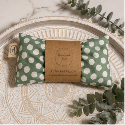 Calm Rest Eye Pillow in Green
