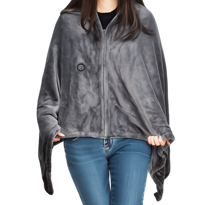 Wearable Heated Electric Blanket | USB Powered Shoulder Wrap
